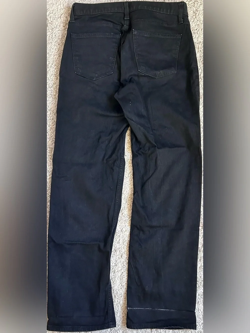 Men’s Old Navy Black loose Straight Leg Jeans